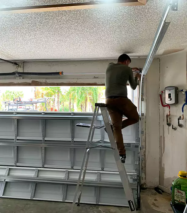 Garage Door Track Replacement in Greenacres, FL