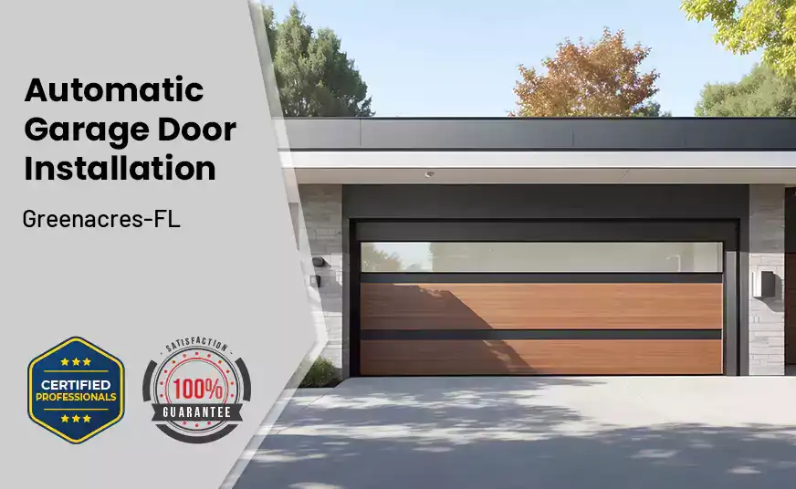 Automatic Garage Door Installation Greenacres-FL