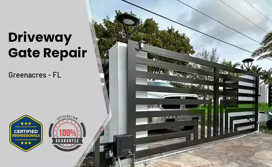 Driveway Gate Repair Greenacres - FL