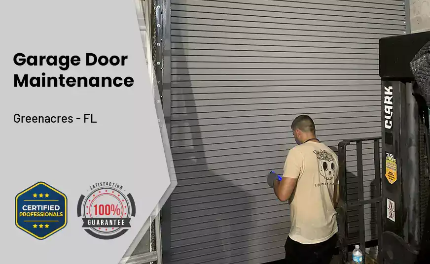 Garage Door Maintenance Greenacres - FL