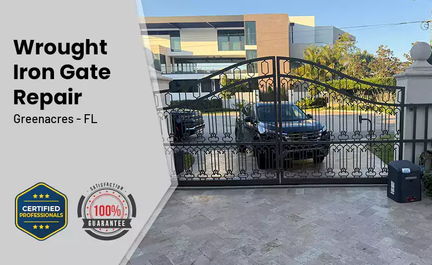 Wrought Iron Gate Repair Greenacres - FL
