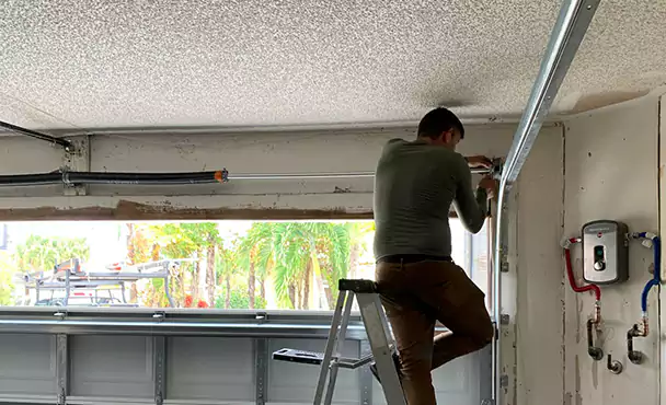 Garage Door Rail Replacement in Greenacres, FL