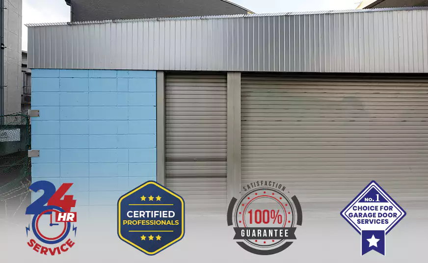 Commercial Metal Roll Up Garage Doors Installation in Greenacres, FL