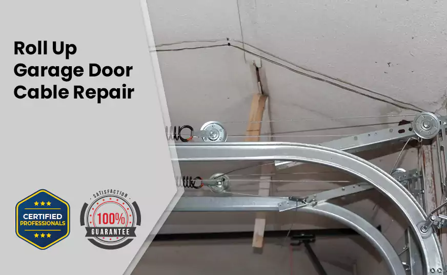 Roll Up Garage Door Cable Repair in Greenacres, FL