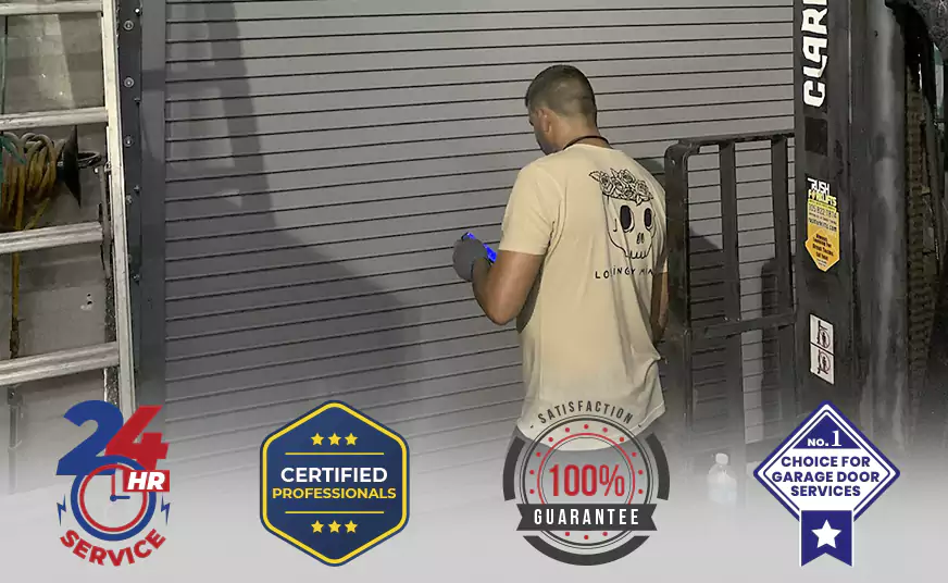 Single Track Garage Door Seal Replacement in Greenacres, FL