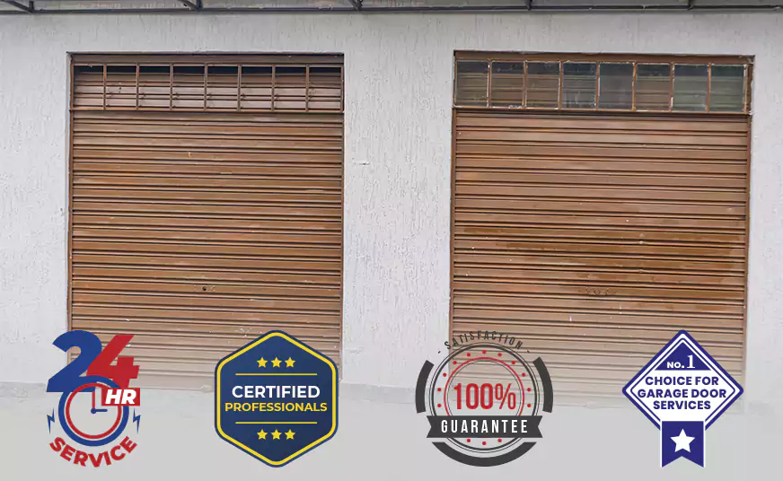 Residential Wood Roll Up Garage Doors in Greenacres, FL